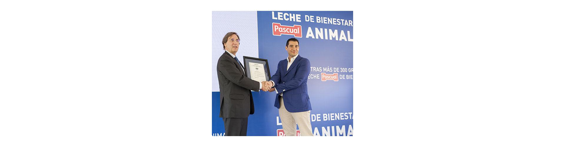 Pascual se convierte en el único gran fabricante con todas sus granjas certificadas en bienestar animal