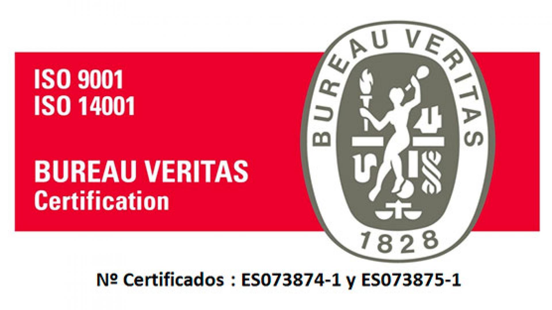 Certificación Bureau Veritas